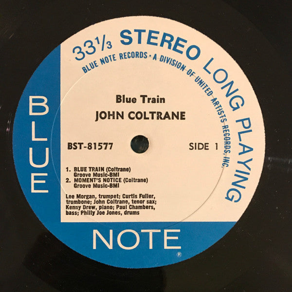 John Coltrane : Blue Train (LP, Album, RE)