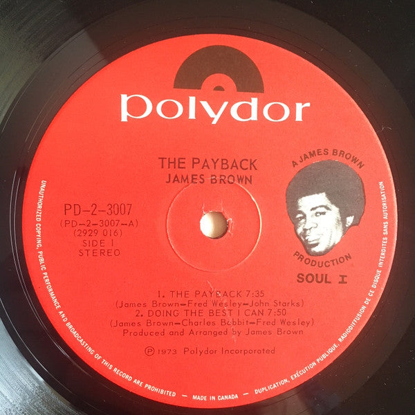 James Brown : The Payback (2xLP, Album)