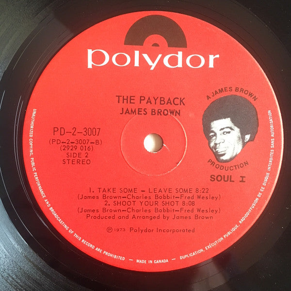 James Brown : The Payback (2xLP, Album)
