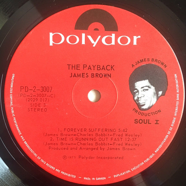 James Brown : The Payback (2xLP, Album)