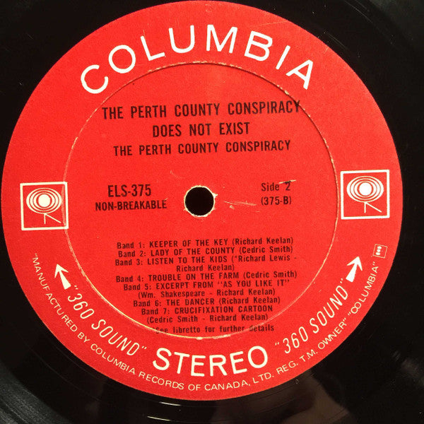 Perth County Conspiracy : The Perth County Conspiracy Does Not Exist (LP, Album)
