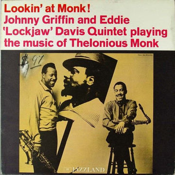 Johnny Griffin And Eddie "Lockjaw" Davis Quintet* : Lookin' At Monk! (LP, Album, Mono)