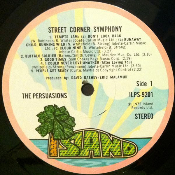 The Persuasions : Street Corner Symphony (LP, Album)