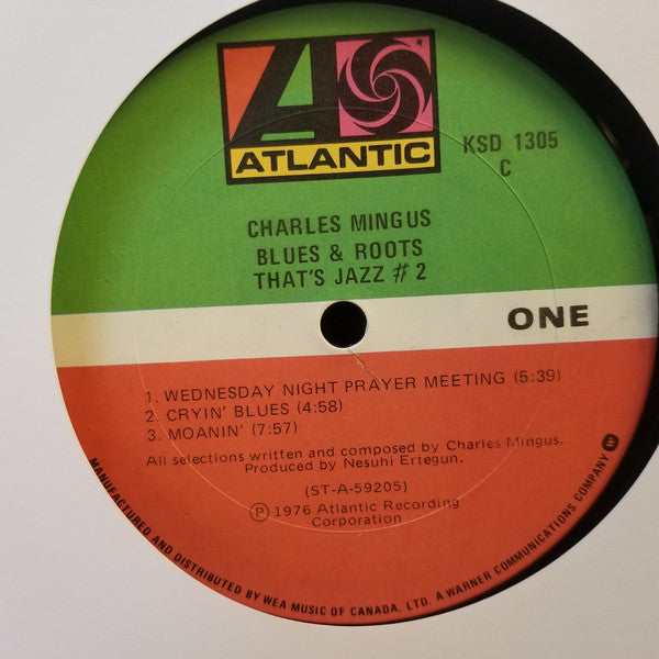 Charles Mingus : Blues & Roots (LP, Album, RE)