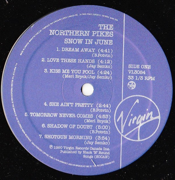The Northern Pikes : Snow In June (LP, Album)