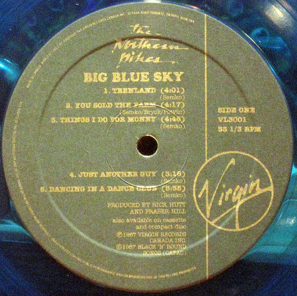 The Northern Pikes : Big Blue Sky (LP, Album, Blu)