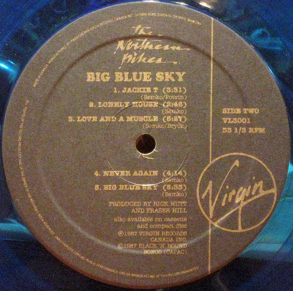 The Northern Pikes : Big Blue Sky (LP, Album, Blu)
