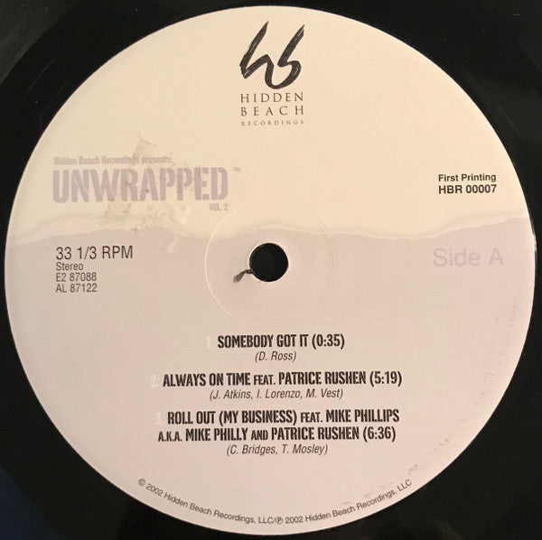 Various : Hidden Beach Recordings Presents: Unwrapped Vol.2 (2xLP, Fir)