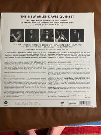The Miles Davis Quintet : The New Miles Davis Quintet (LP)