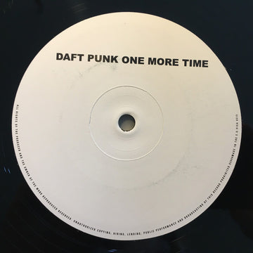 Daft Punk : One More Time (12", S/Sided, Promo)