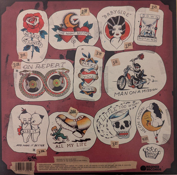 The Black Keys : No Rain, No Flowers (LP, Album, Ltd, Red)