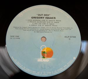 Gregory Isaacs : Out Deh! (LP, Album)