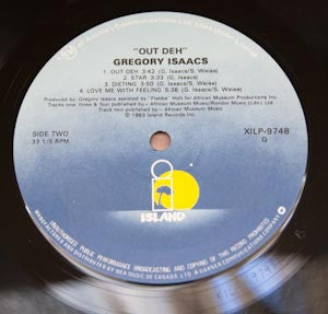 Gregory Isaacs : Out Deh! (LP, Album)