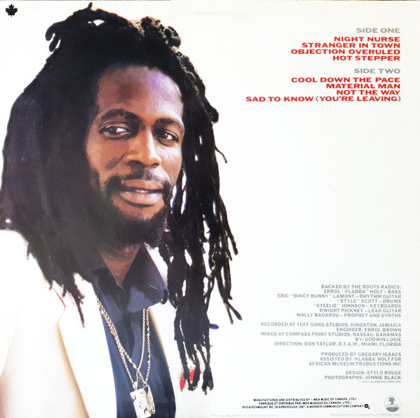 Gregory Isaacs : Night Nurse (LP, Album)