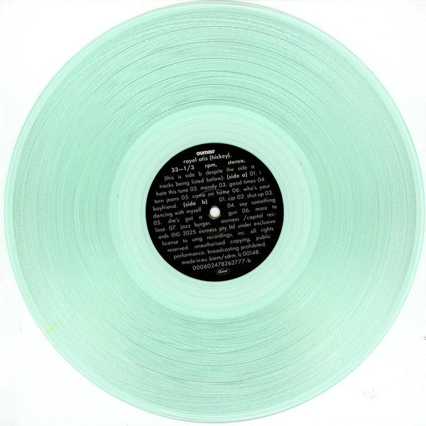 Royel Otis : (Hickey) (LP, Album, Sod)