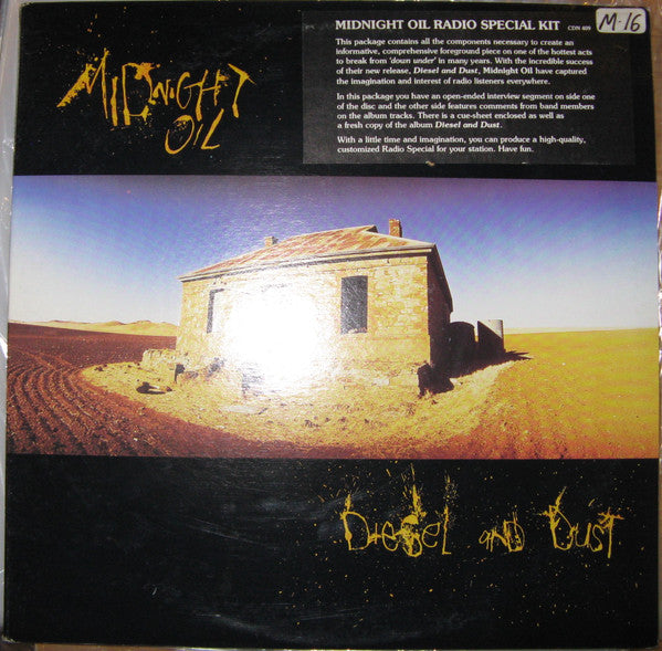 Midnight Oil : Diesel And Dust Radio Special Kit (12", Promo + LP, Album)