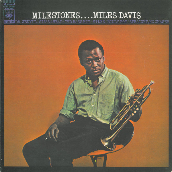 Miles Davis : Milestones (LP, Album, Mono, M/Print, RE)