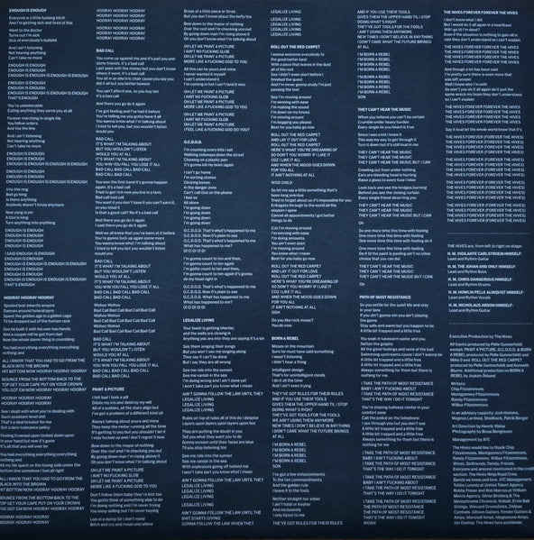 The Hives : The Hives Forever Forever The Hives (LP, Album)