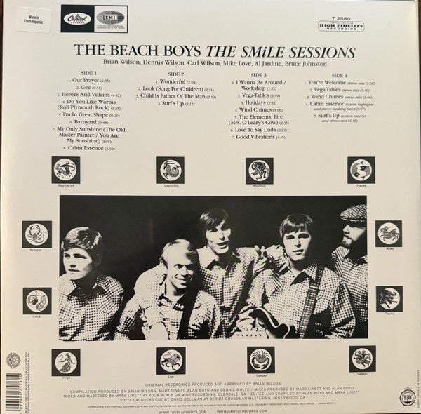 The Beach Boys : The Smile Sessions (2xLP, Album, Comp, Mono, RE)
