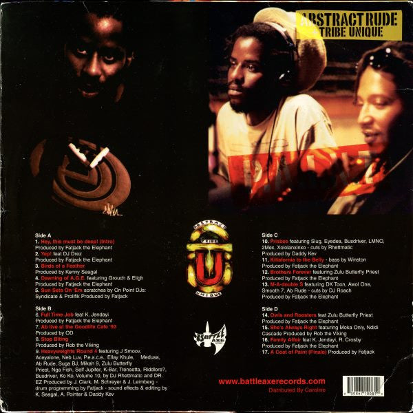 Abstract Tribe Unique : P.A.I.N.T (2xLP, Album)
