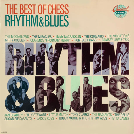 Various : The Best Of Chess Rhythm & Blues (2xLP, Comp, Pin)