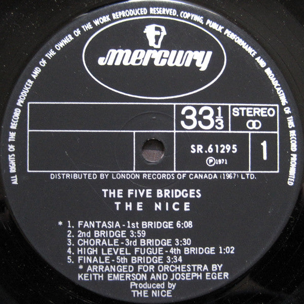 Keith Emerson With The Nice : Keith Emerson With The Nice (2xLP, Comp)