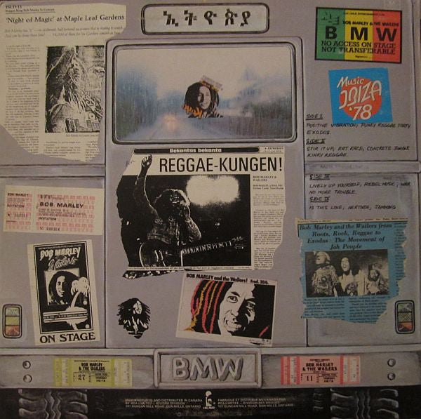 Bob Marley & The Wailers : Babylon By Bus (2xLP, Album)