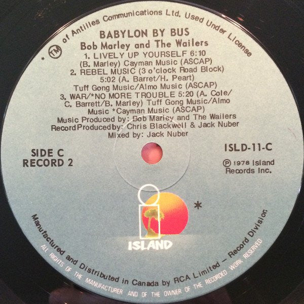Bob Marley & The Wailers : Babylon By Bus (2xLP, Album)