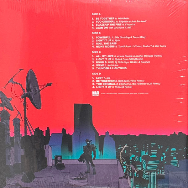 Major Lazer : Peace Is The Mission (2xLP, Album, Gol)