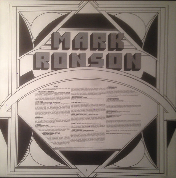 Mark Ronson : Here Comes The Fuzz (LP, Album)