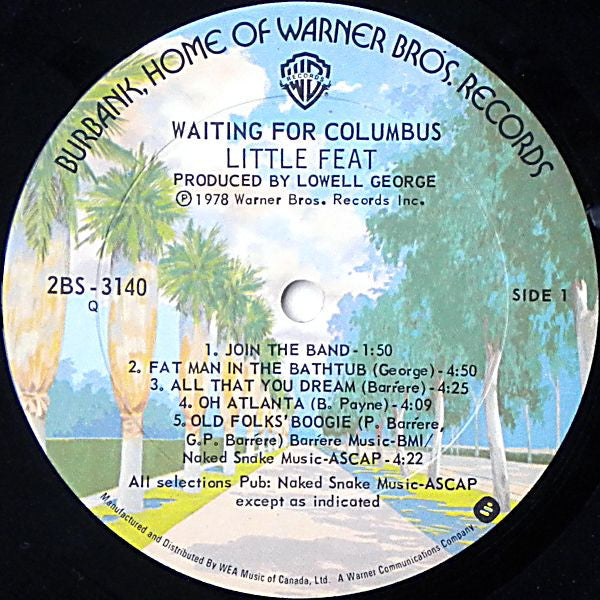 Little Feat : Waiting For Columbus  (2xLP, Album, Gat)
