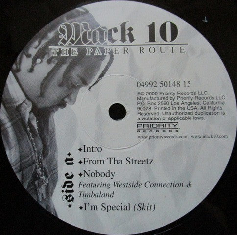 Mack 10 : The Paper Route (2xLP, Album)