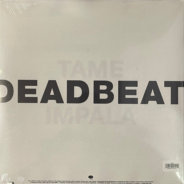 Tame Impala : Deadbeat (2xLP, Album, Bla)