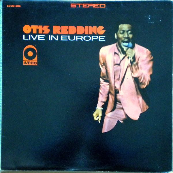 Otis Redding : Otis Redding Live In Europe (LP, Album, RE)