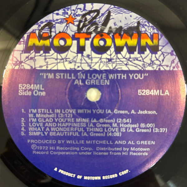 Al Green : I'm Still In Love With You (LP, Album, RE)