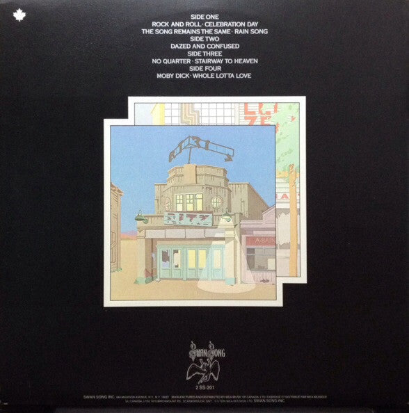 Led Zeppelin : The Soundtrack From The Film The Song Remains The Same (2xLP, Album, RE)