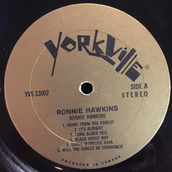Ronnie Hawkins : Ronnie Hawkins (LP, Album)