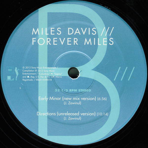 Miles Davis : Forever Miles (LP, Comp, Ltd)