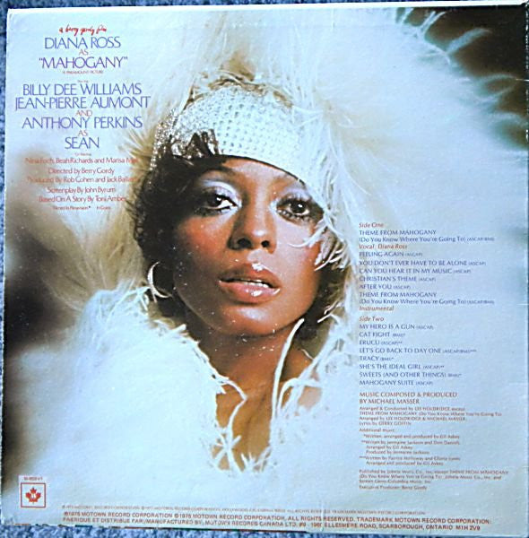 Michael Masser : The Original Soundtrack Of Mahogany (LP)