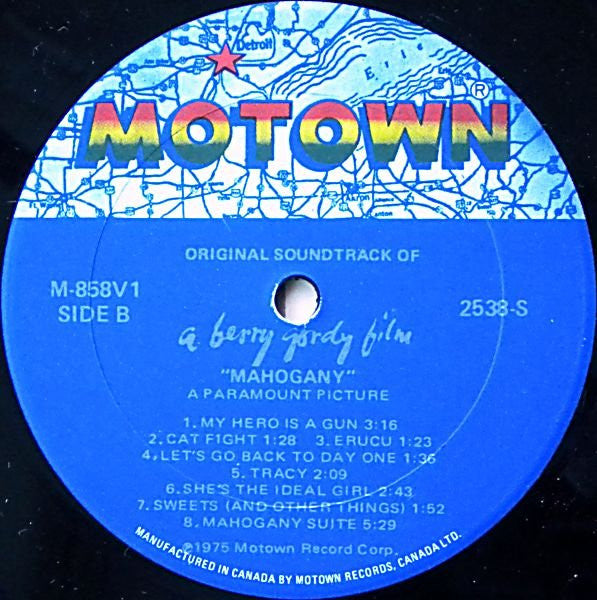 Michael Masser : The Original Soundtrack Of Mahogany (LP)