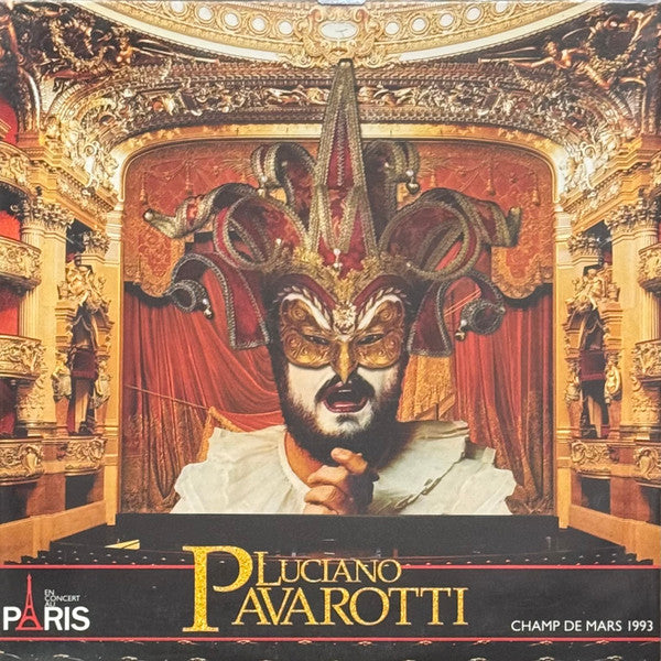 Luciano Pavarotti : En Concert Au Paris, Champ De Mars 1993 (2xLP, Album)