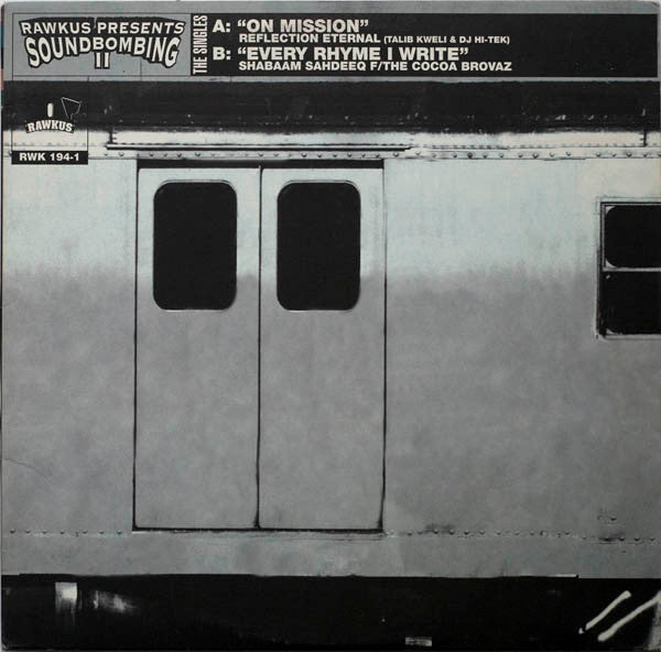 Reflection Eternal / Shabaam Sahdeeq F/ Cocoa Brovaz : On Mission / Every Rhyme I Write (12")