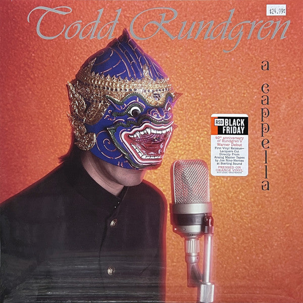 Todd Rundgren : A Cappella (LP, Album, RSD, RE, Ora)