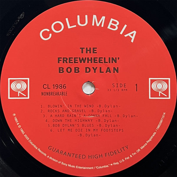 Bob Dylan : The Freewheelin' Bob Dylan (LP, Album, RSD, Mono, RE)