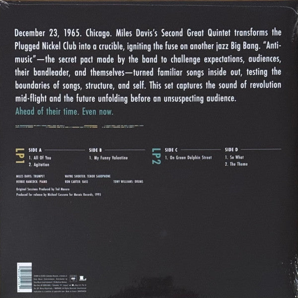 Miles Davis : Live At The Plugged Nickel: December 23, 1965 - Second Set (2xLP, RSD)