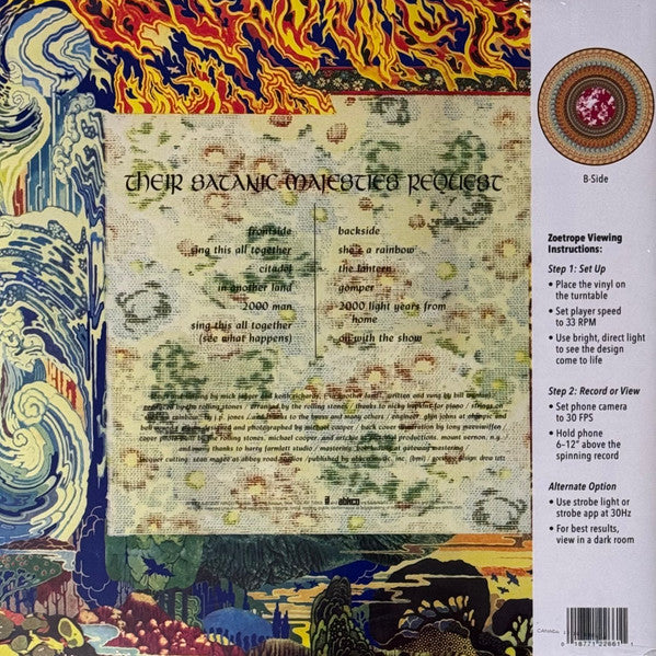 The Rolling Stones : Their Satanic Majesties Request (LP, Album, Mono, Ltd, Pic, RE, Zoe)