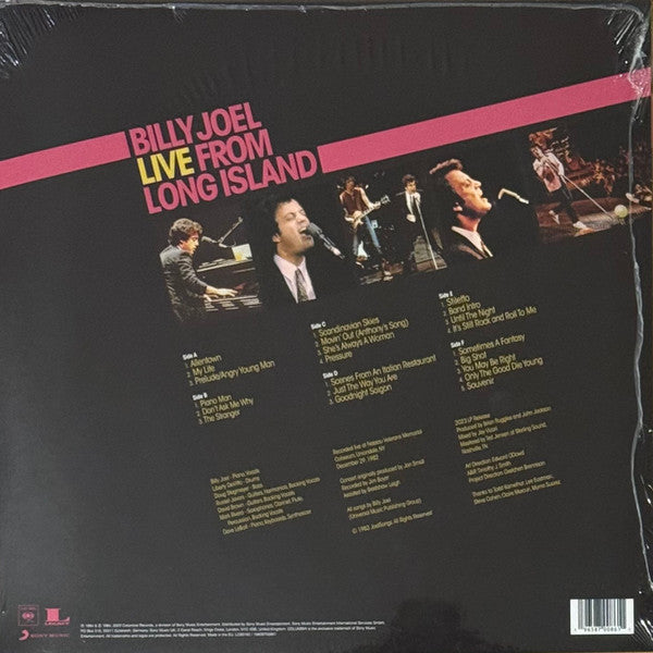 Billy Joel : Live From Long Island (3xLP, RSD)