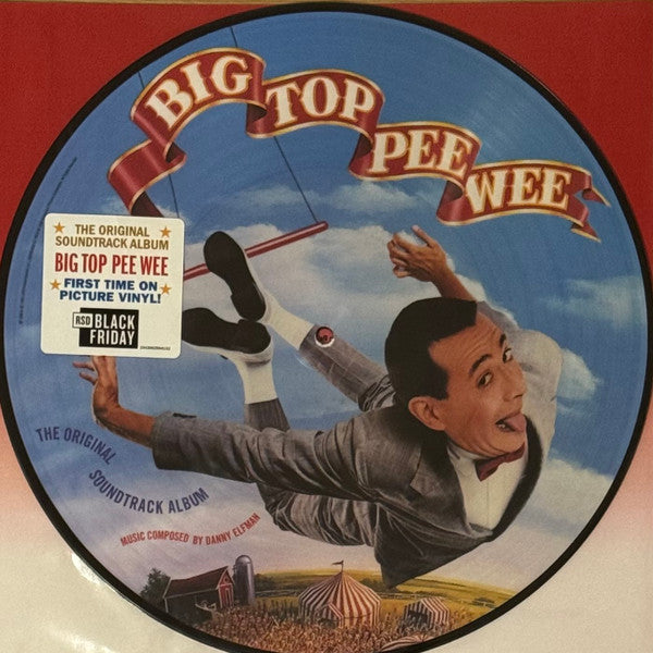 Danny Elfman : Big Top Pee-Wee (The Original  Soundtrack Album) (LP, Album, RSD, Pic)