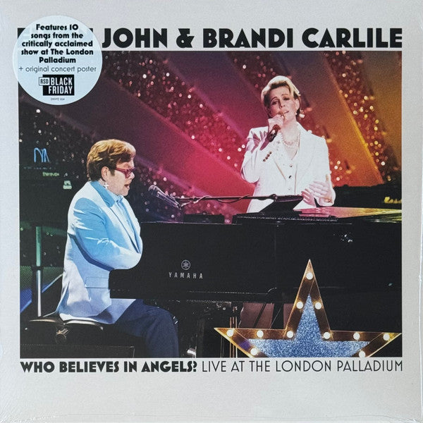 Elton John & Brandi Carlile : Who Believes In Angels? Live At The London Palladium (LP, Album, RSD, Ltd)
