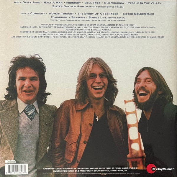 America (2) : Hearts (LP, Album, RSD, RE)